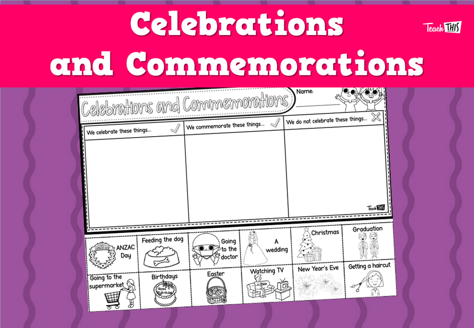 Celebrations and Commemorations