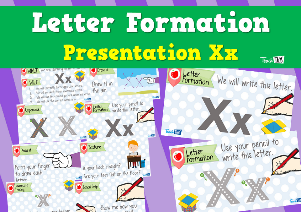 Letter Formation Presentation Xx