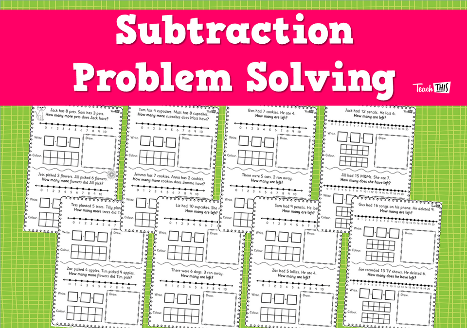 Subtraction Problem Solving