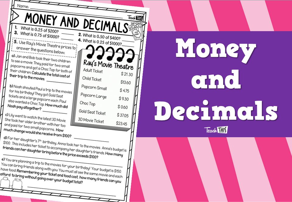 Money and Decimals