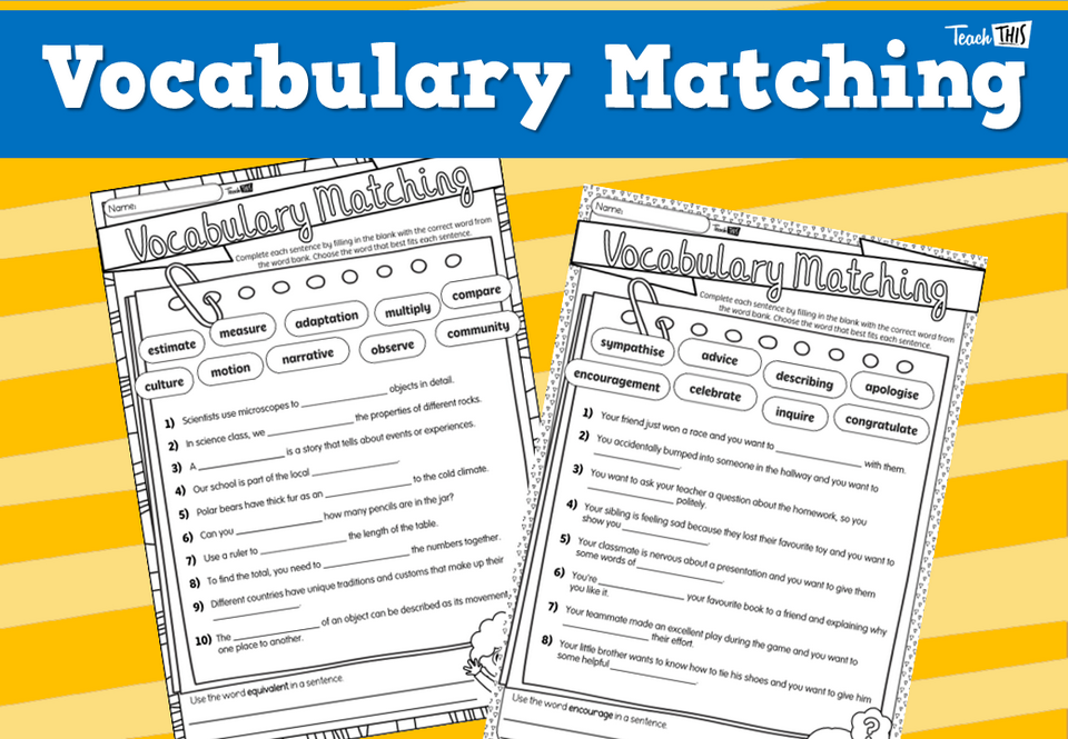 Vocabulary Matching
