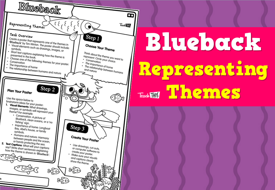 Blueback - Representing Themes
