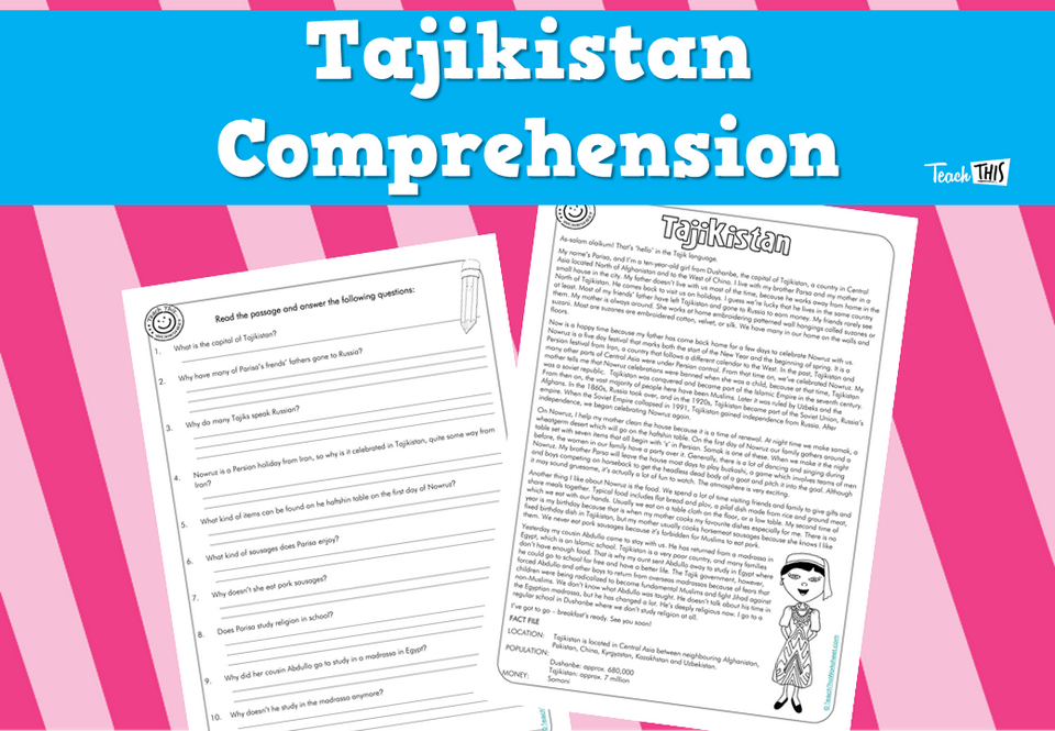 Tajikistan Comprehension
