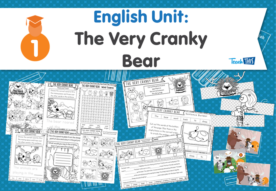 English Unit: The Very Cranky Bear
