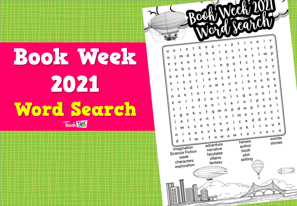 Book Week 2021 - Word Search