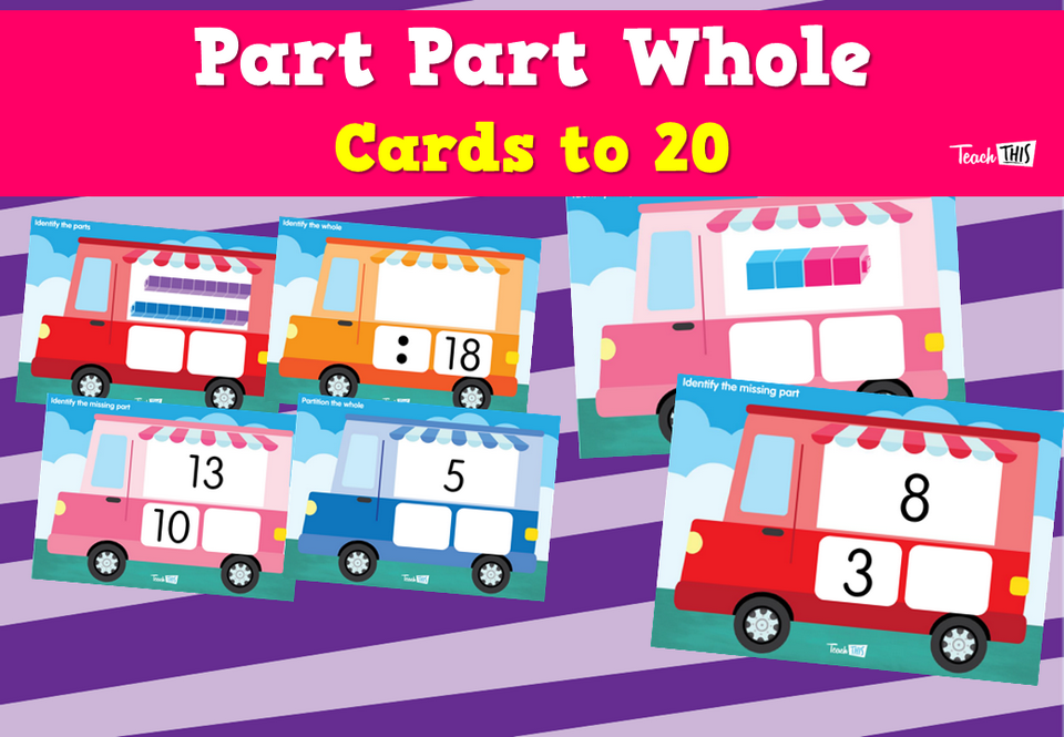 Part Part Whole Cards to 20