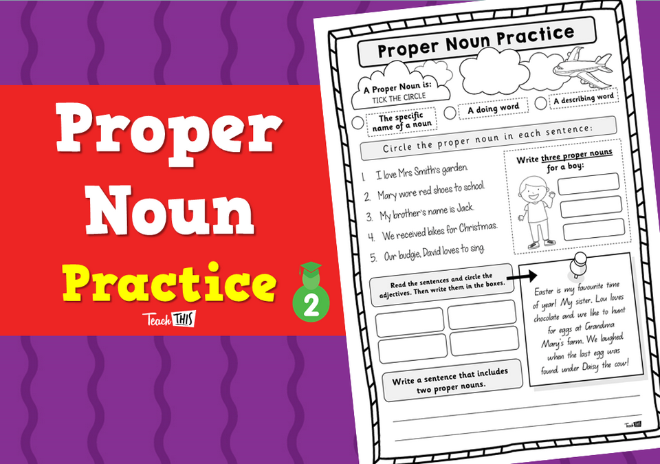 Proper Noun Practice