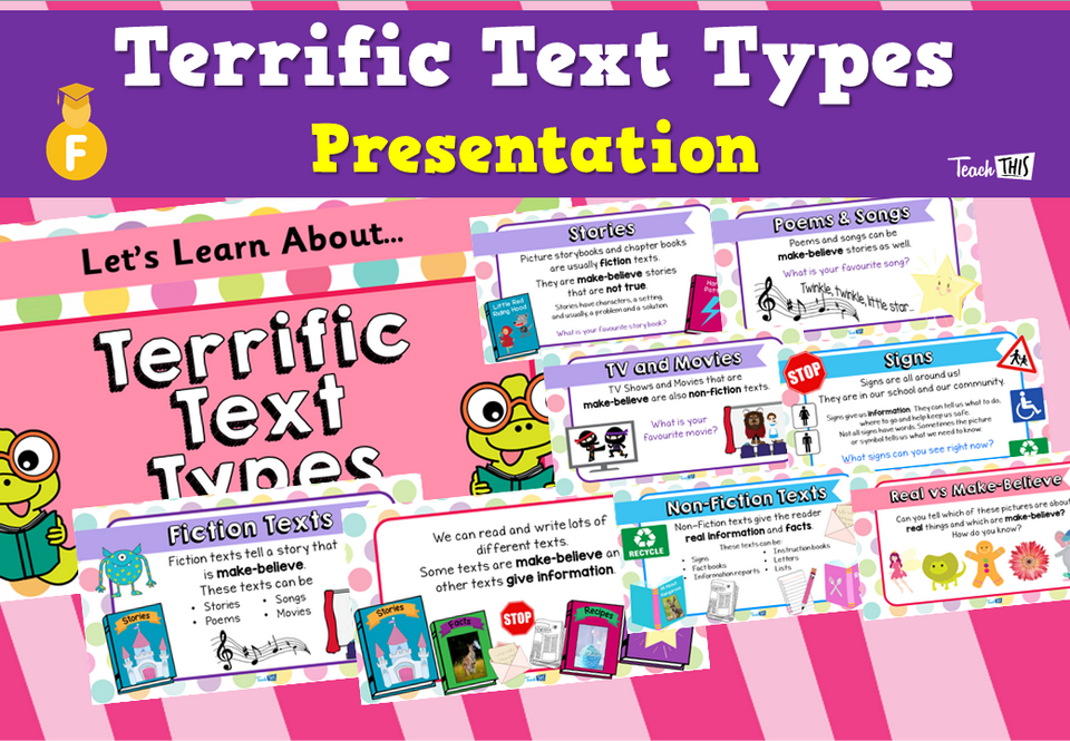 Terrific Text Types - Presentation