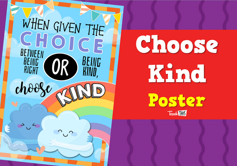 Choose Kind - Poster