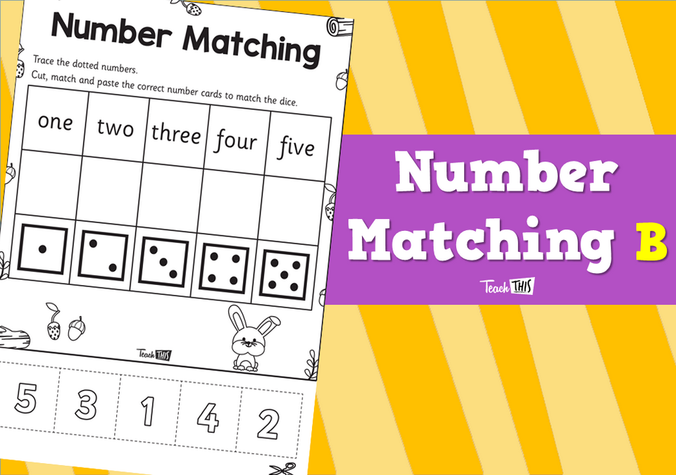 Number Matching - 1 to 5