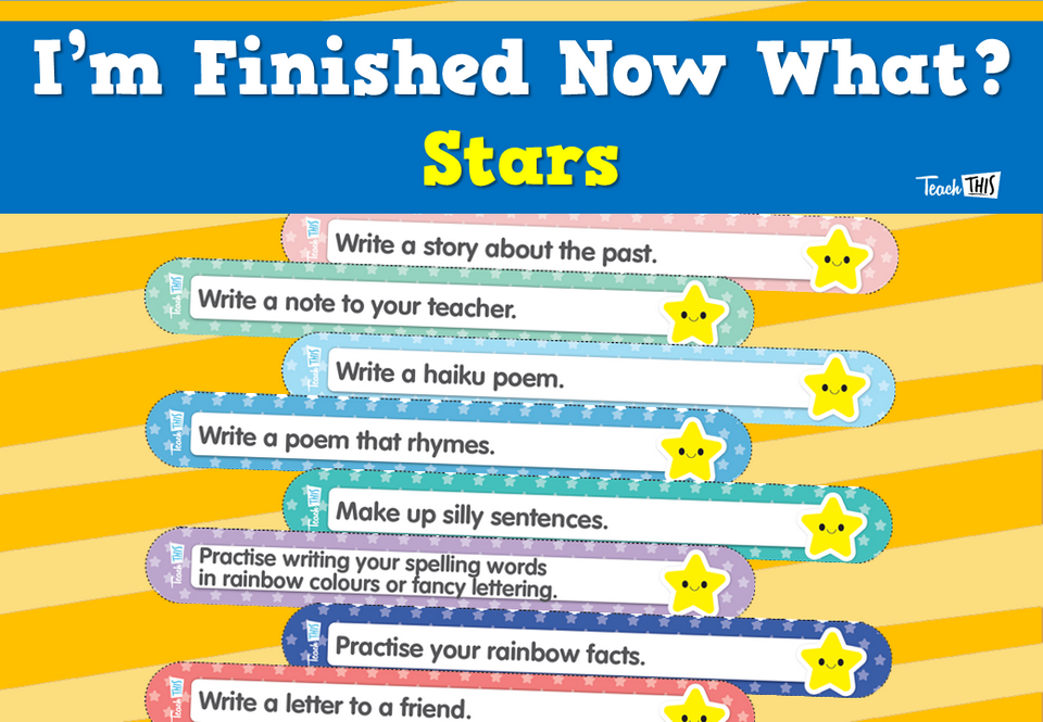 I’m Finished Now What? - Stars