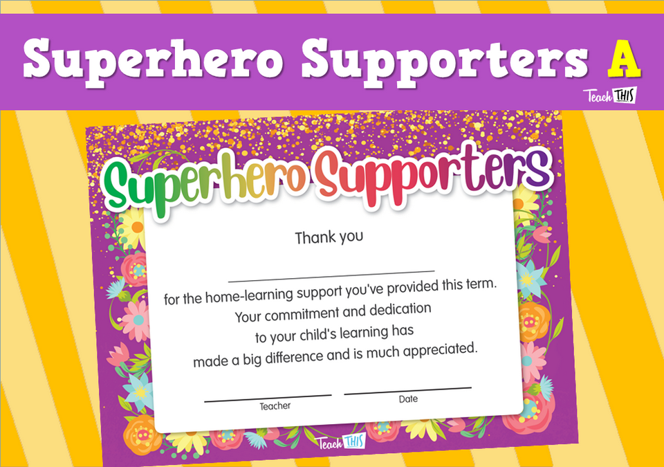 Superhero Supporters A