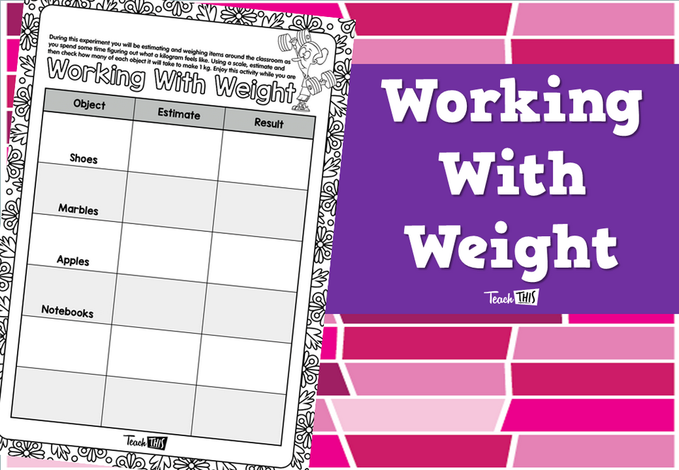Working With Weight