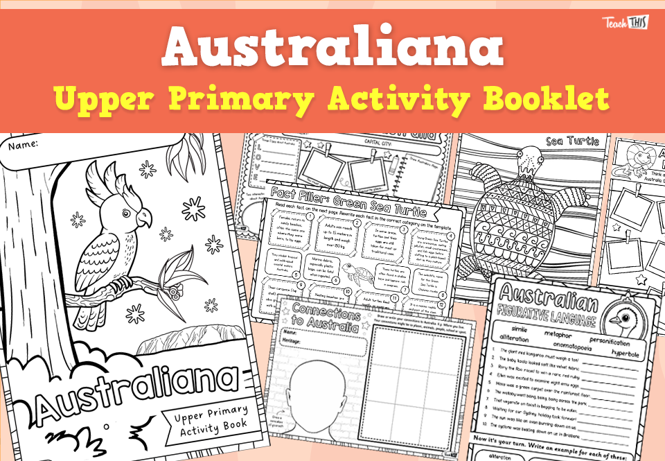 Australiana - Upper Primary Activity Booklet