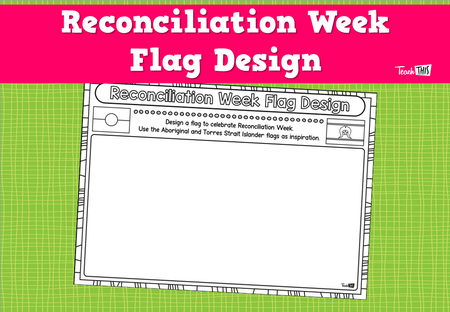 Reconciliation Week Flag Design