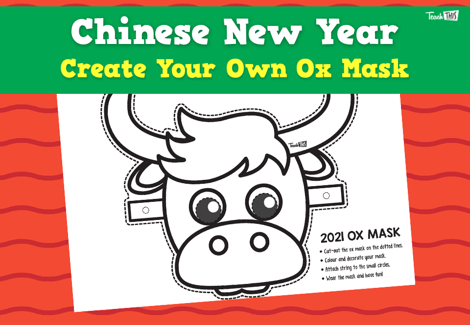 Chinese New Year - Create An Ox Mask