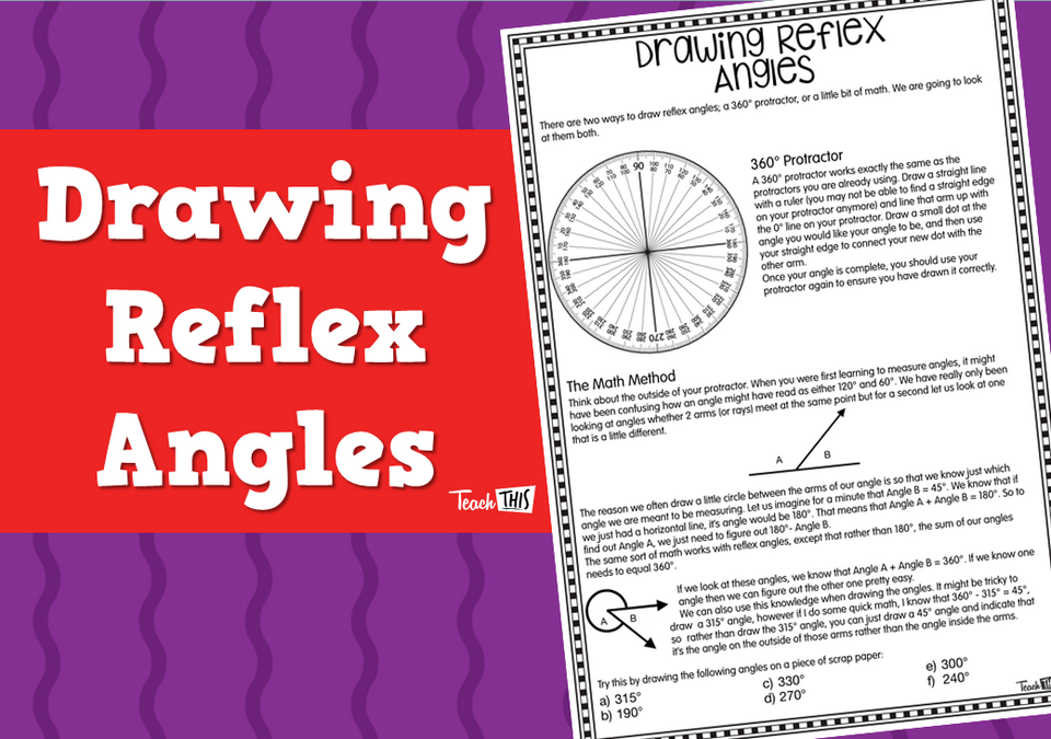 Drawing Reflex Angles