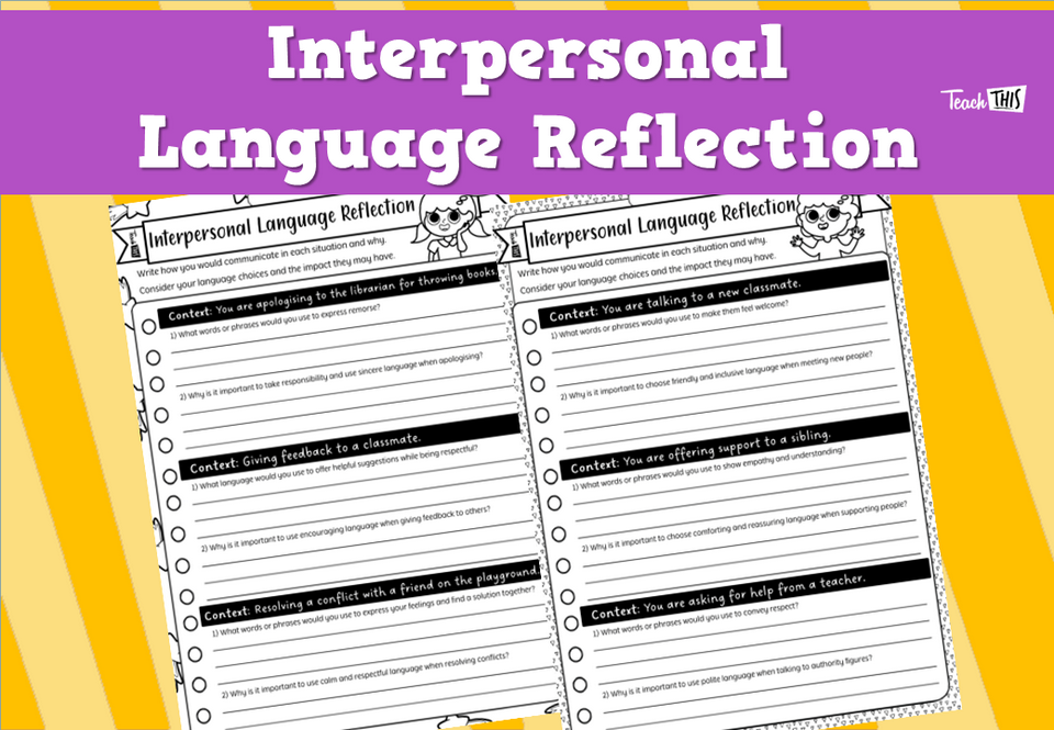 Interpersonal Language Reflection
