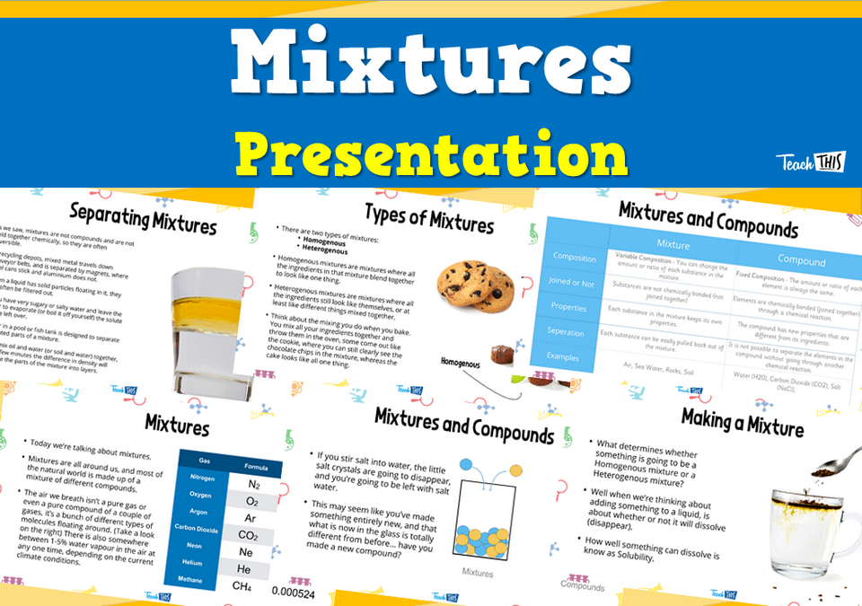 Mixtures - Presentation