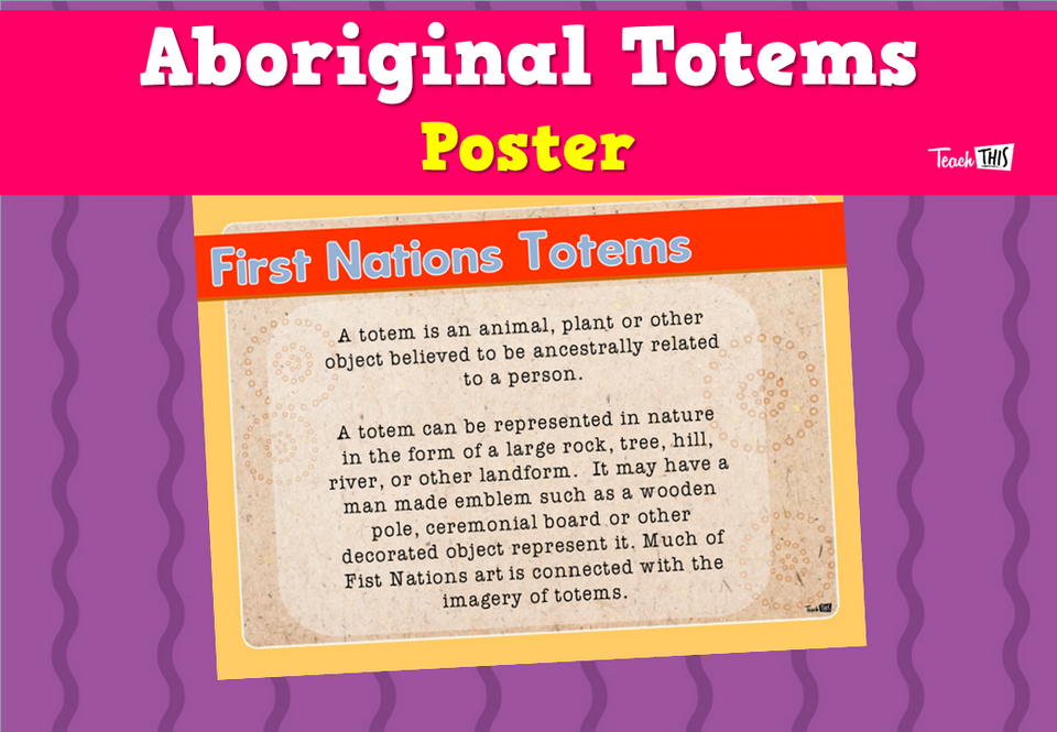 Aboriginal Totems Poster