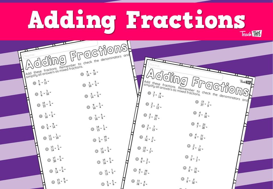 Adding Fractions