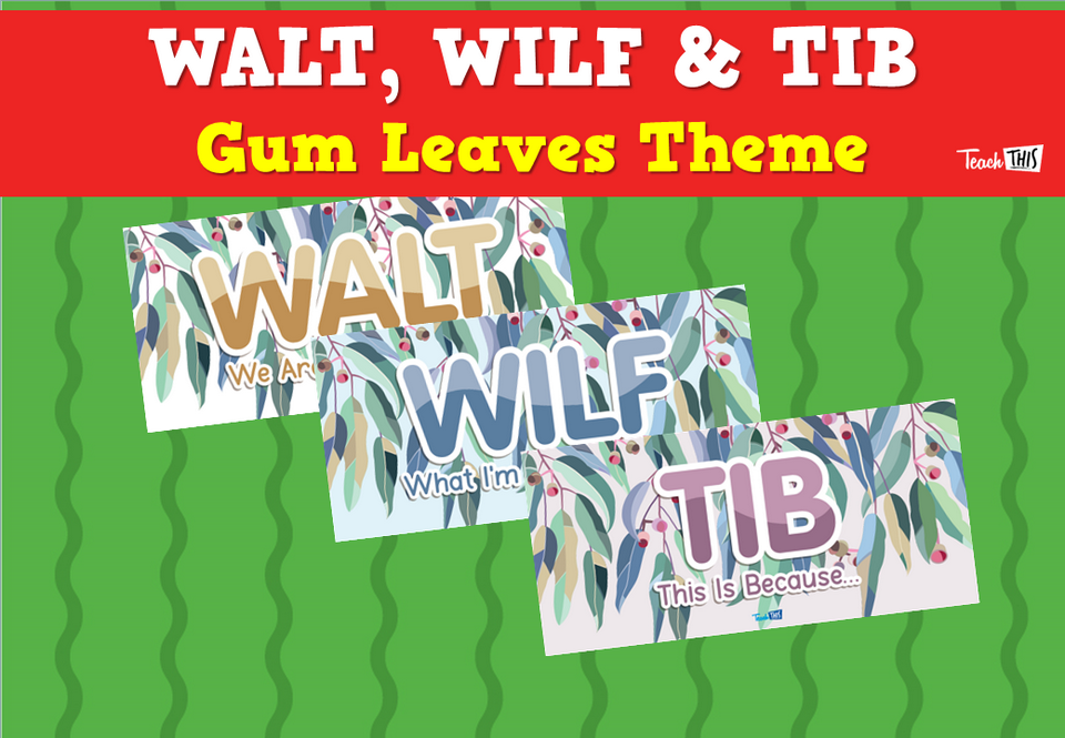 WALT, WILF, TIB  - Gum Leaves Theme
