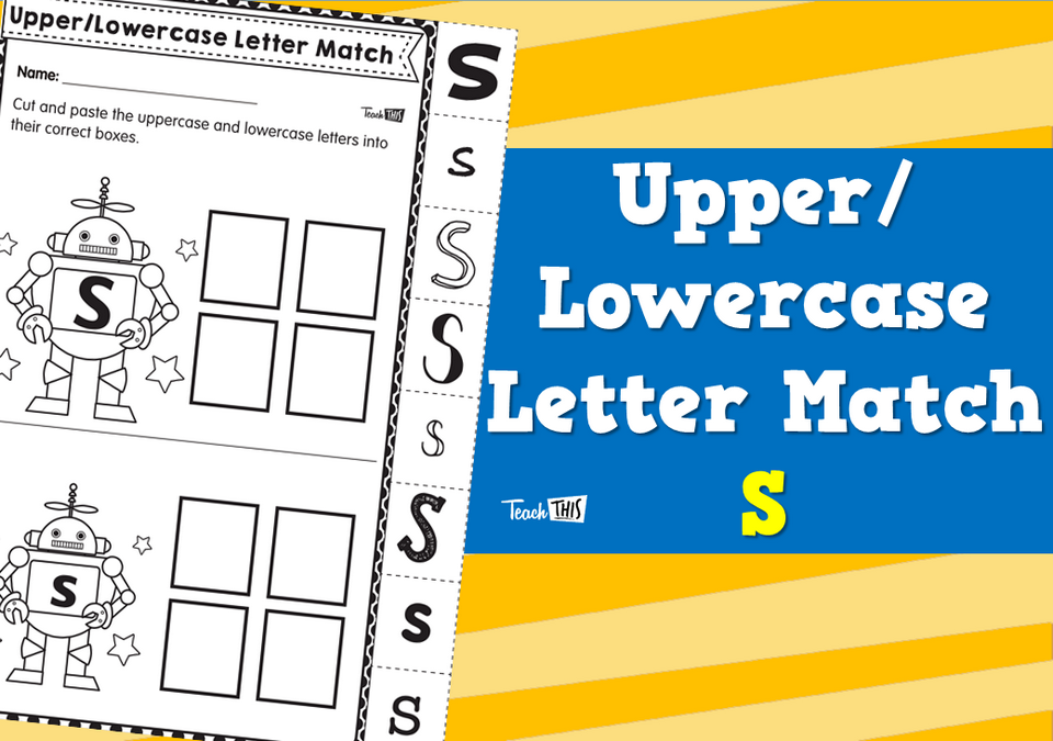 Upper/Lowercase Letter Match S