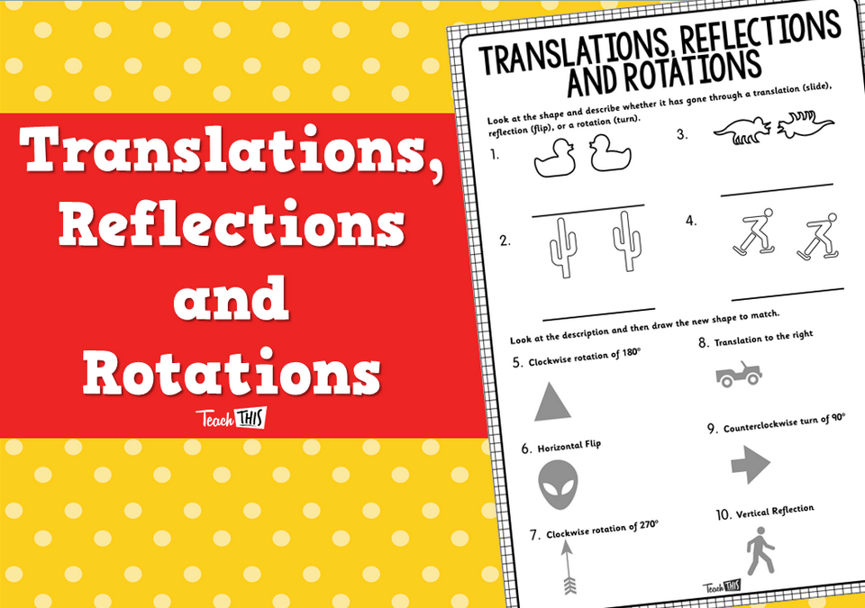 Translations, Reflections and Rotations