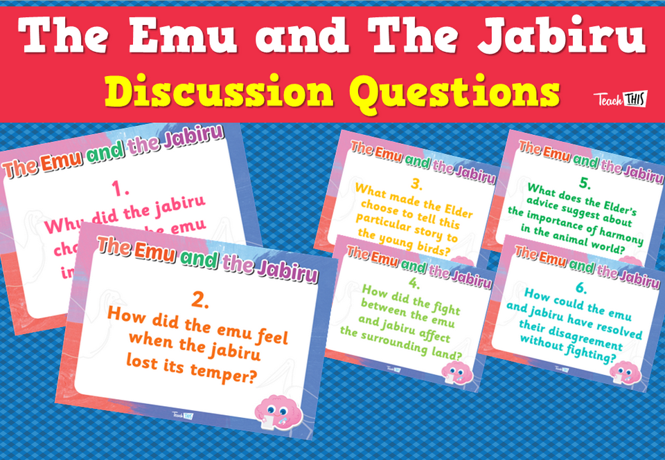 The Emu and The Jabiru - Discussion Questions