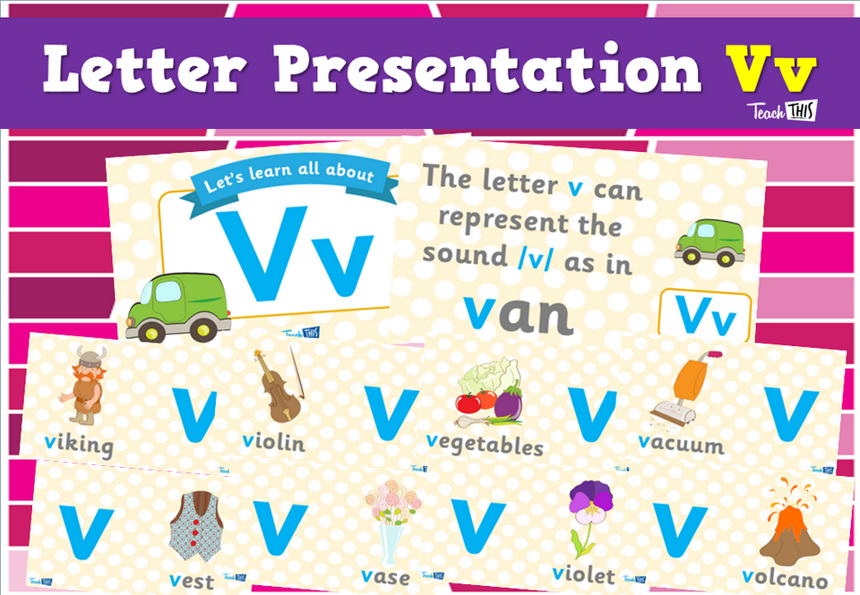 Letter Presentation Vv