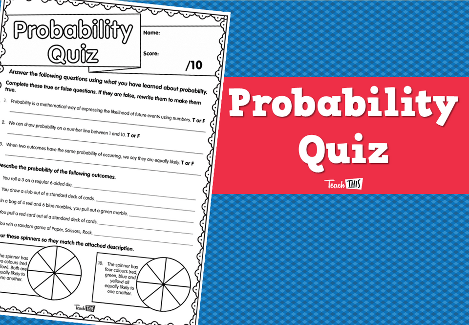 Probability Quiz
