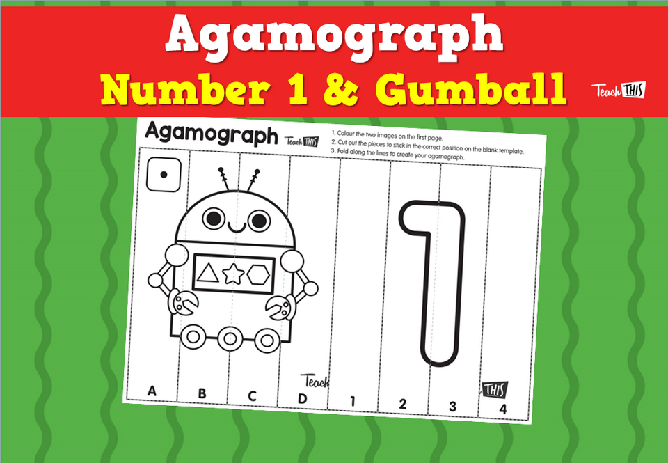 Agamograph- Number 1 & Gumball