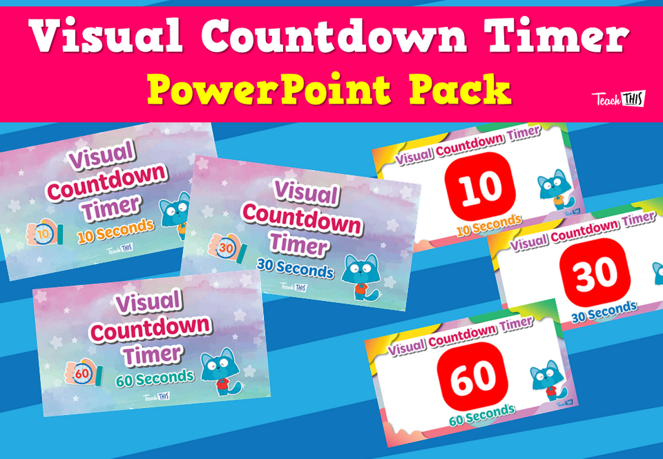 Visual Countdown Timer - PowerPoint Pack