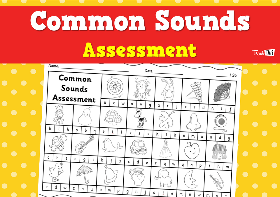 Common Sounds - Assessment