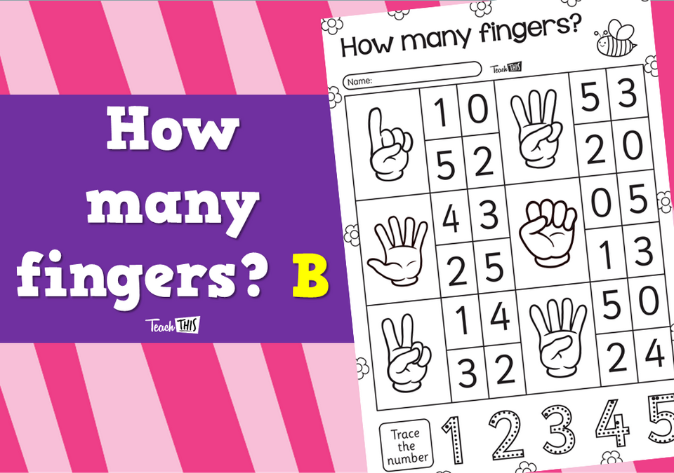 How many fingers? - Counting to 5