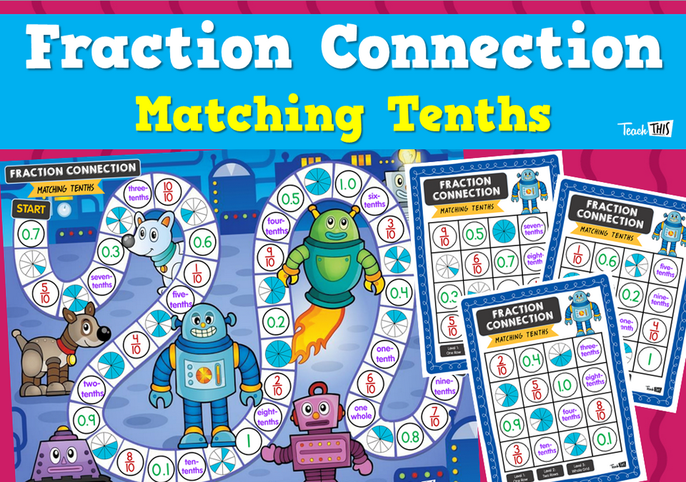 Fraction Connection - Matching Tenths