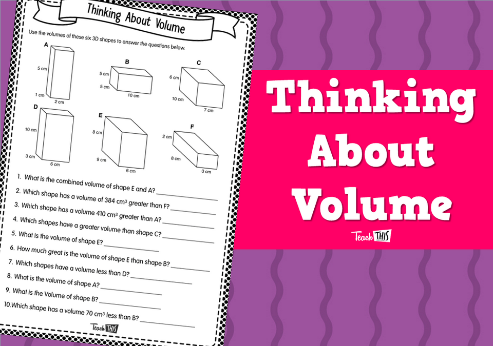 Thinking About Volume