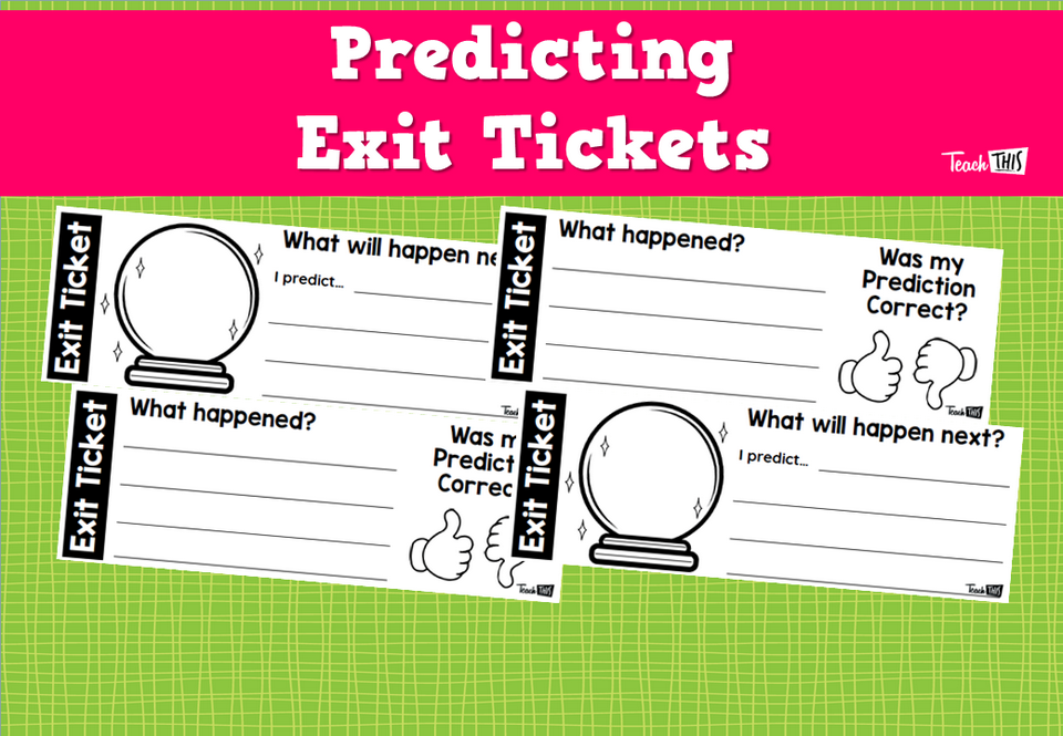 Predicting Exit Tickets