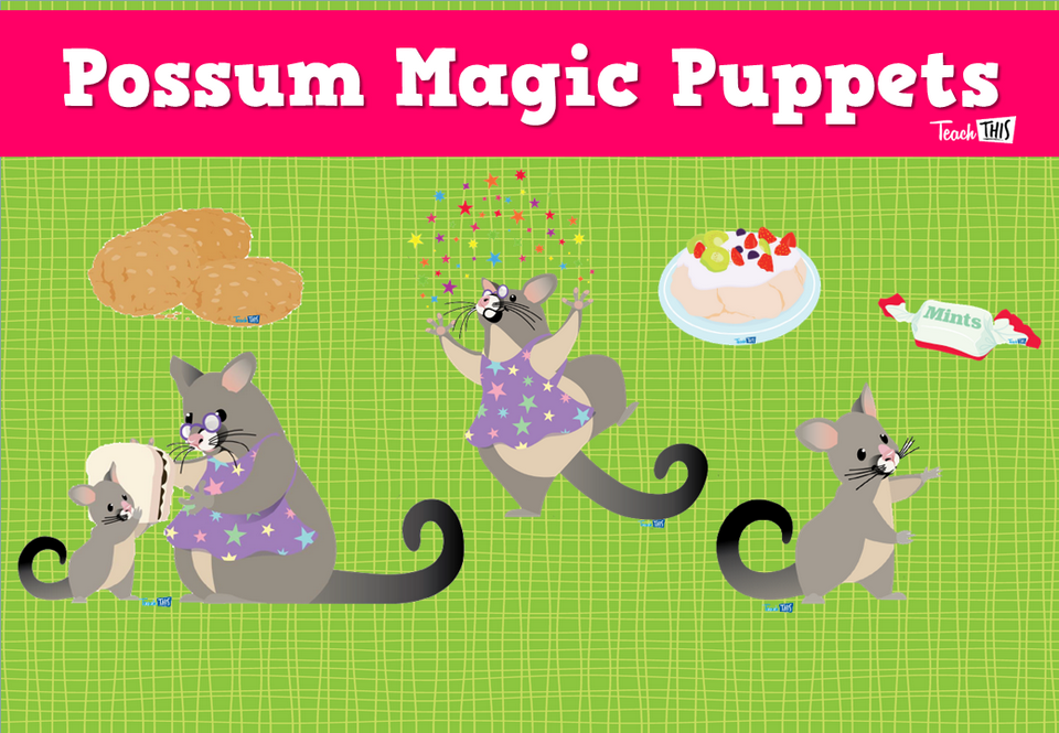 Possum Magic Puppets