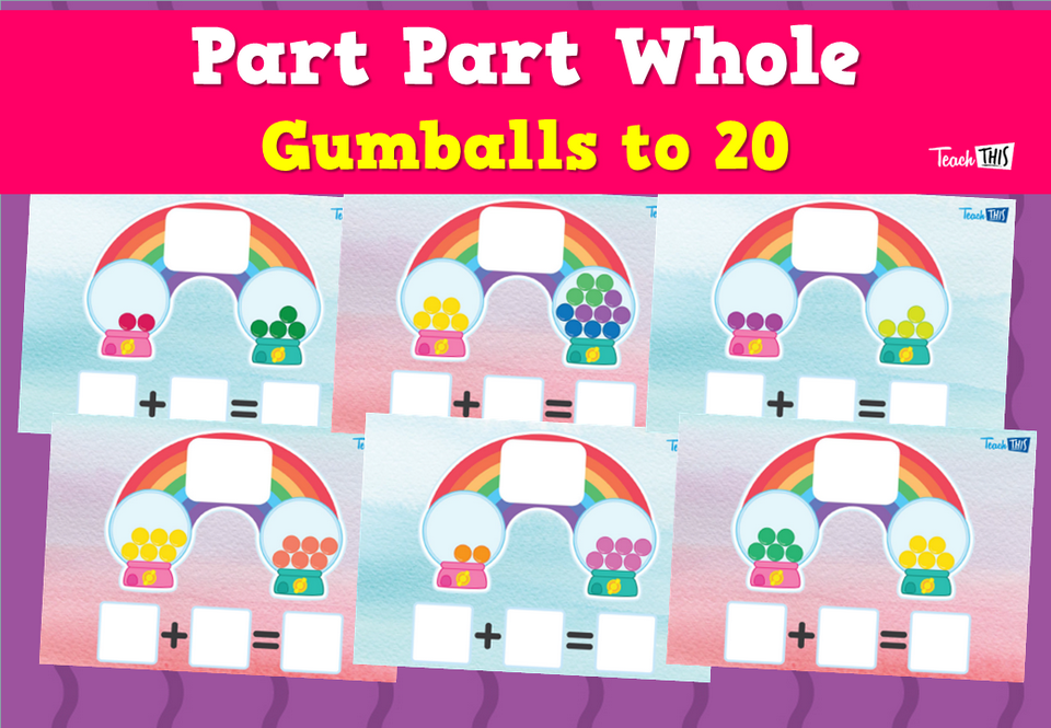 Part Part Whole Gumballs to 20
