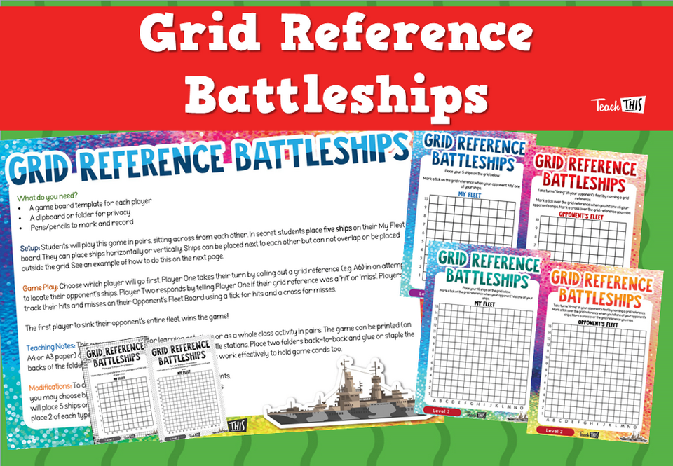 Grid Reference Battleships