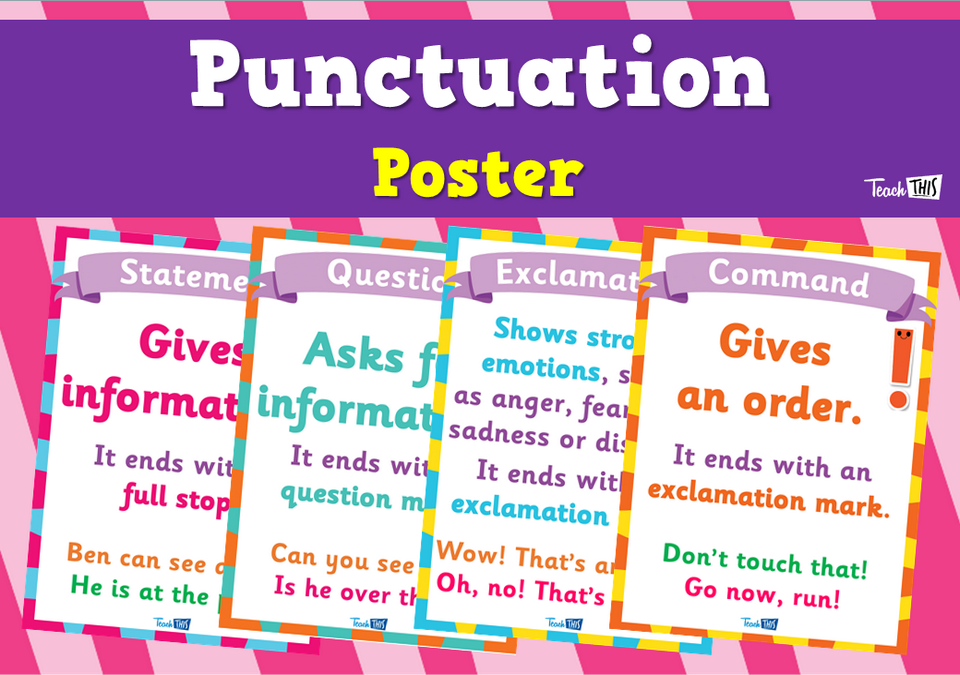 Punctuation Poster