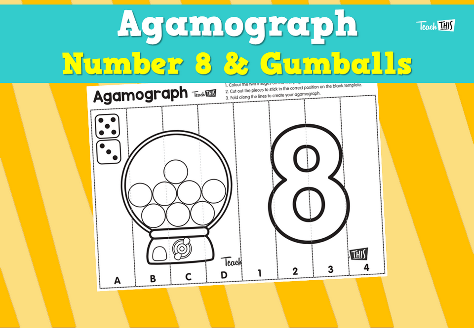 Agamograph- Number 8 & Gumballs