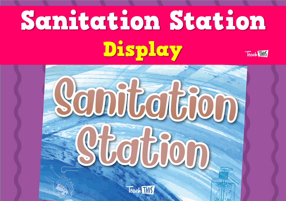Sanitation Station Display