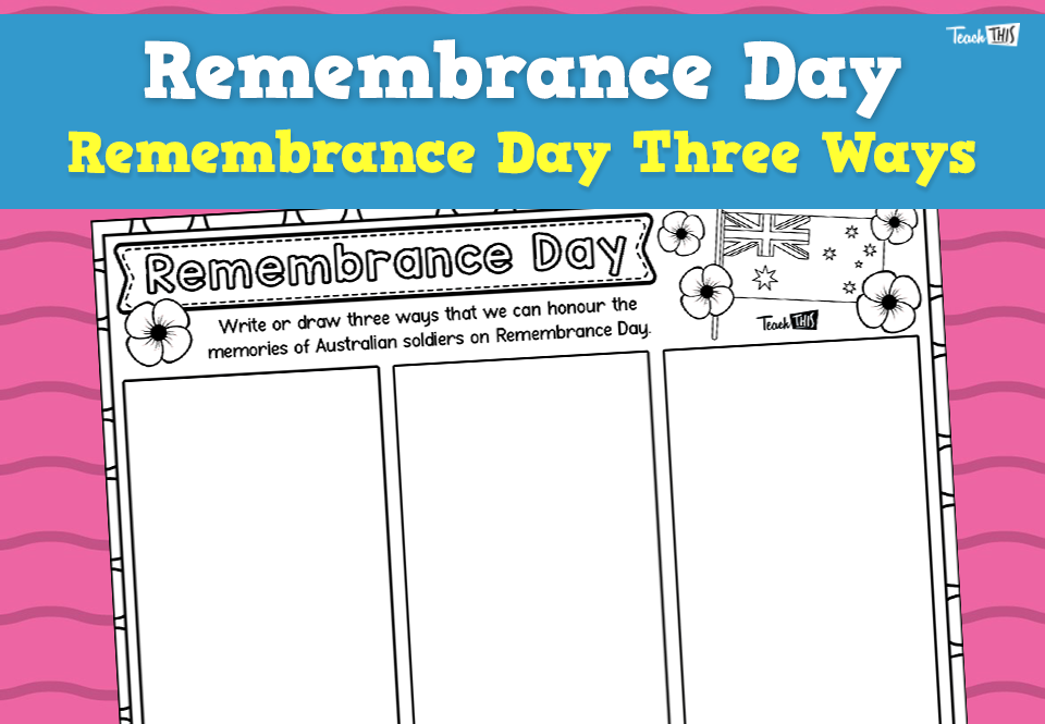 Remembrance Day Three Ways