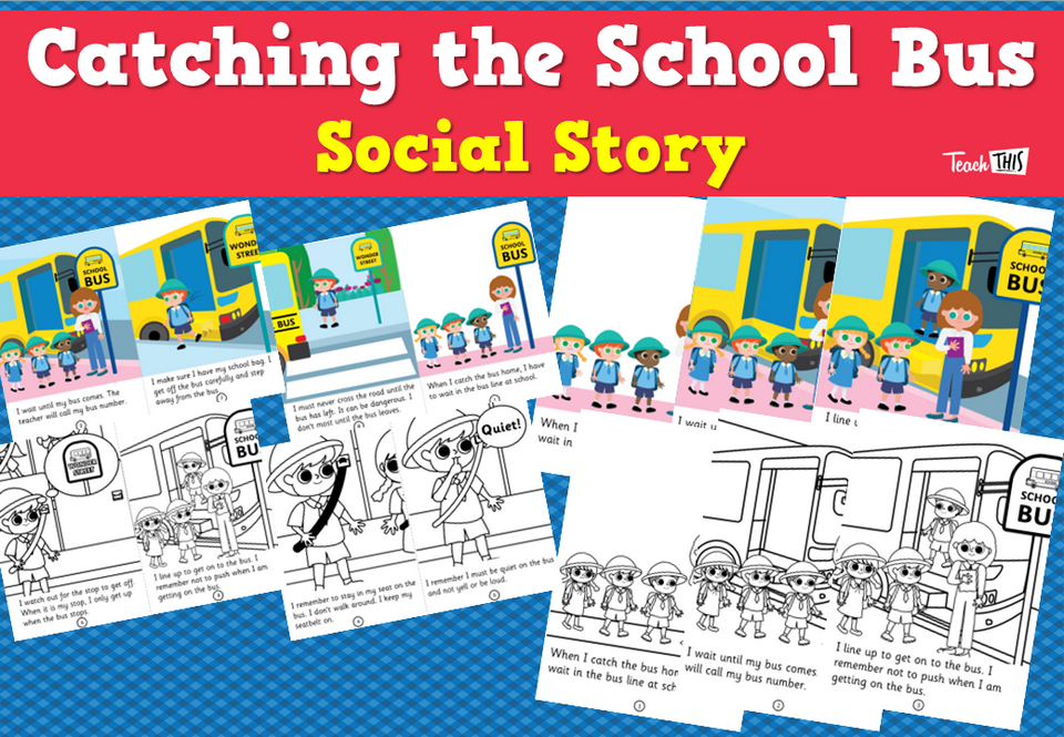 Catching the School Bus - Social Story