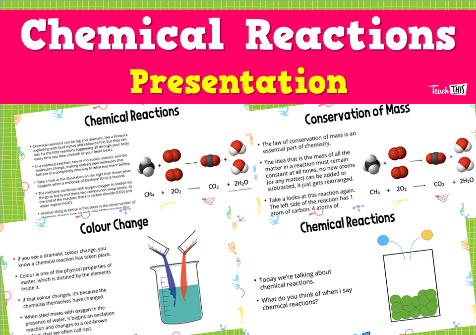 Chemical Reactions - Presentation