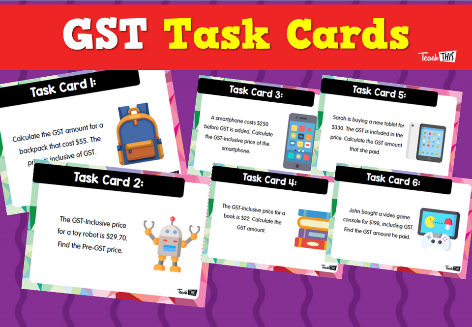 GST Task Cards