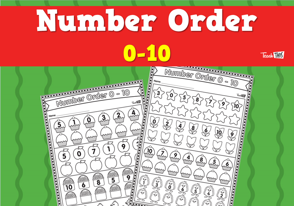 Number Order 0-10