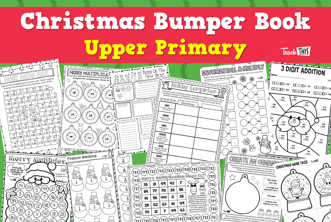 Christmas Bumper Book - Upper Primary